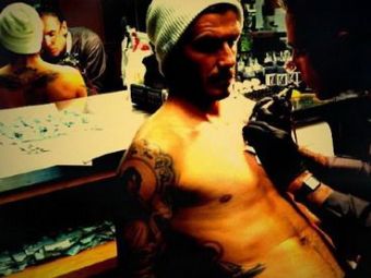 Beckham si-a mai facut un tatuaj! FOTO