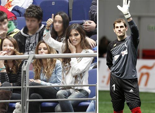 VIDEO Sara Carbonero i-a distras atentia! Casillas a luat bataie la un meci demonstrativ cu Figo si Zidane!_13