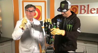 
	VIDEO: Ken Block ne da reteta unui cocktail cu multa Fiesta data bine de tot prin mixer!
