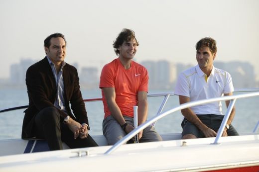 Ce NEBUNIE au INVENTAT arabii! Federer si Nadal au JUCAT pe un teren PLUTITOR!_5