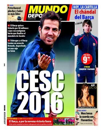 Telenovela la final: Fabregas la Barcelona pana in 2016!_2