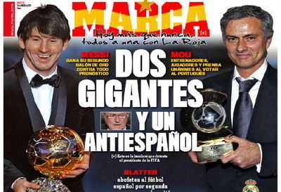 Mourinho: "Imi pare rau pentru Xavi!", CR7: "Nu mai inteleg nimic", Marca: "Blatter este anti-spaniol!"_1