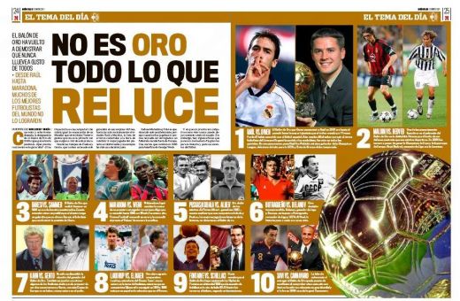 TOP 10 cele mai controversate decizii din istoria Balonului de Aur! Ce jucatori au fost lasati pe nedrept FARA trofeu_1
