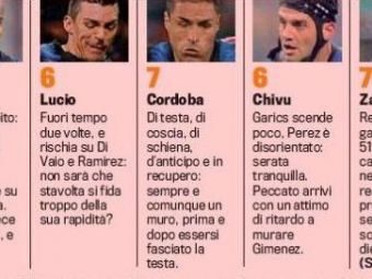 
	Chivu, criticat de Gazzetta dello Sport, dupa cea mai TARE partida a lui Inter din acest sezon! Vezi ce i se reproseaza
