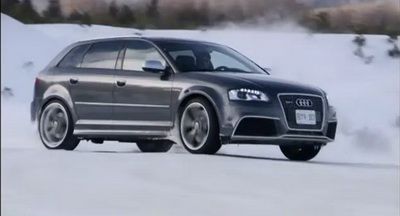 VIDEO: Iarna e mult mai tare ca vara! ... cu noul Audi RS3! 340 de cai si tractiune quattro!_1