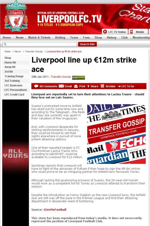 FABULOS! Site-ul lui Liverpool scrie despre interesul pentru Lacina Traore pentru 12 milioane de euro!!!_1