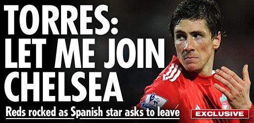 Liverpool l-a luat pe Luis Suarez, dar il PIERDE pe Torres: &quot;Lasati-ma sa plec la Chelsea&quot;