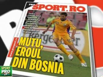 
	Sambata in ProSport: Cum poate ajunge Mutu eroul Romaniei in Bosnia!
