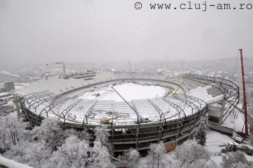 FOTO! Paszkany anunta: Si CFR va juca pe Cluj Arena! Au fost aduse scaunele pentru bancile de rezerve, loje si tribune! Cum arata acum_13
