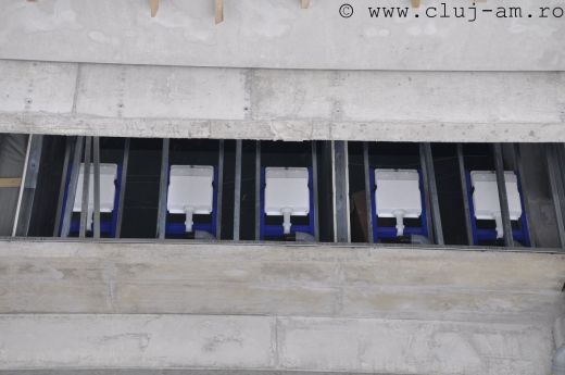 FOTO! Paszkany anunta: Si CFR va juca pe Cluj Arena! Au fost aduse scaunele pentru bancile de rezerve, loje si tribune! Cum arata acum_4