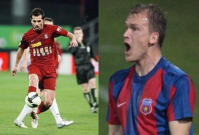Pantelis Kapetanos CFR Cluj Nicolae Dica Romeo Surdu Steaua