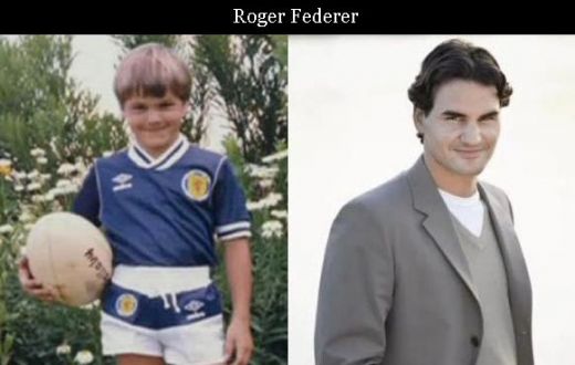 FOTO de COLECTIE: Cum aratau cei mai mari jucatori de tenis ai lumii in copilarie:_13