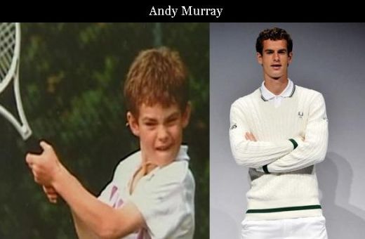 FOTO de COLECTIE: Cum aratau cei mai mari jucatori de tenis ai lumii in copilarie:_14
