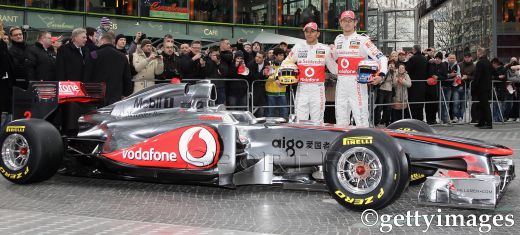 McLaren lanseaza masina care a uimit pana si rivalii de la Ferrari! FOTO McLaren Mercedes Jenson Button Lewis Hamilton