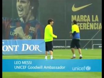 
	VIDEO / Messi: &quot;De ce este fotbalul cel mai tare sport din lume? Pentru ca toti copiii se pot juca!&quot;
