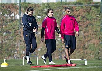 EI sunt cei 3 jucatori din lotul primei echipe care au participat la antrenamentul Barcelonei!_2