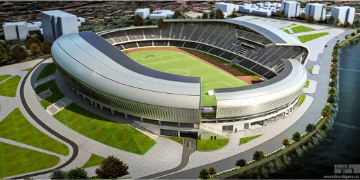O sa arate ca un OZN! Cluj Arena isi va schimba culoarea in functie de vreme si va reflecta apusul soarelui din Somes!_10
