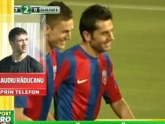 
	Claudiu Raducanu mizeaza pe Steaua in meciul cu Craiova: &quot;Steaua o sa bata cu 3 sau 2-0! Dica, golgheter!&quot;
