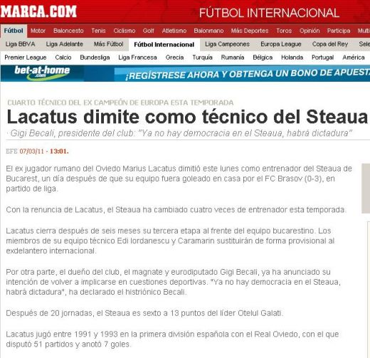 DICTATURA anuntata de Becali la Steaua i-a socat si pe spanioli! Ce scrie Marca de demisia lui Lacatus!_1