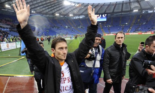 Francesco Totti AS Roma Lazio
