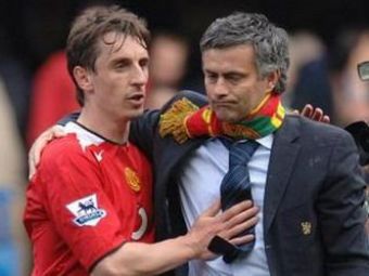 Gary Neville stie: &quot;Stiu din surse sigure ca Mourinho il va inlocui pe Ferguson la Manchester United!&quot;
