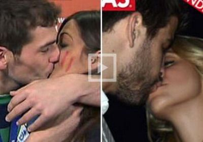Pique este GELOS pe Iker Casillas: "Sarutul lui Iker cu Sara Carbonero este mai TARE decat al meu cu Shakira!"_1