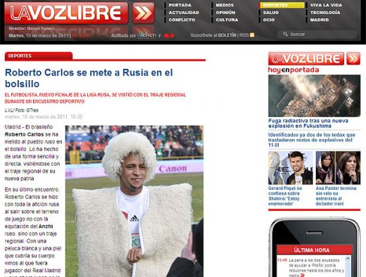 FOTO FABULOS! Rusii l-au imbracat pe Roberto Carlos intr-o OAIE :))_2