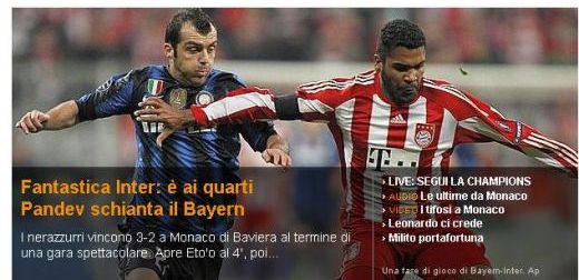 Inter Milano Bayern Munchen