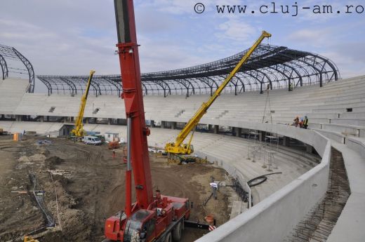 FOTO / Se monteaza acoperisul de la Cluj Arena! Vezi cum arata stadionul de cinci stele din Cluj:_4