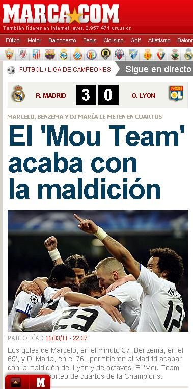 Mourinho e EROUL Madridului! Presa din Spania: "Am spart ghinionul! Real prinde sferturile in OLEURI"_2