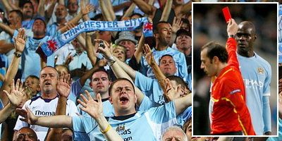 Mario Balotelli eliminare Manchester City reactie fani