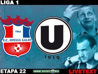 
	Otelul Galati 3-0 U Cluj! Dorinel Munteanu revine pe primul loc dupa o evolutie fantastica a Otelului
