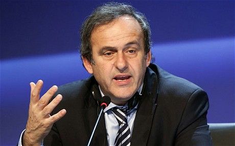 UEFA Anglia Michel Platini