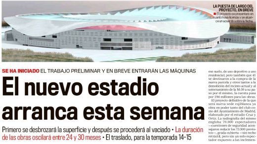 FOTO Inca un SUPER stadion in Madrid! Pe ce arena de 400 de milioane euro se va juca Atletico - Real!_1