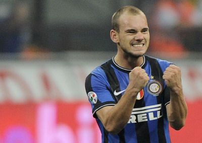 Wesley Sneijder Inter Milano man united