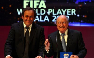 Sepp Blatter Michel Platini