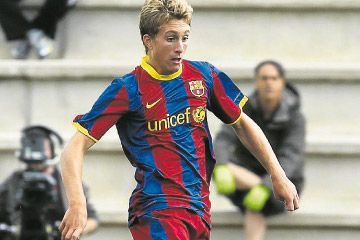 Barcelona Deulofeu Gerard Lionel Messi