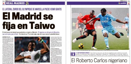 Real Madrid Roberto Carlos Taiwo