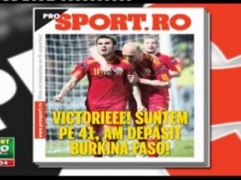 
	Citeste joi in ProSport: pe ce loc a urcat Romania dupa ce a batut Luxemburg si care sunt primele 2 transferuri ale Timisoarei
