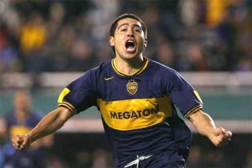 Juan Roman Riquelme Boca Juniors Gol