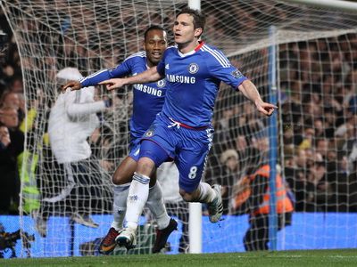 Frank Lampard Chelsea Manchester United