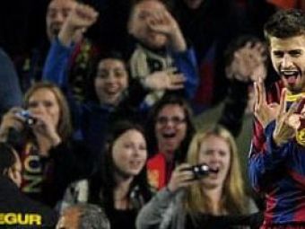 
	FOTO: Barcelona loca loca! Care e explicatia gestului lui Pique de la gol:
