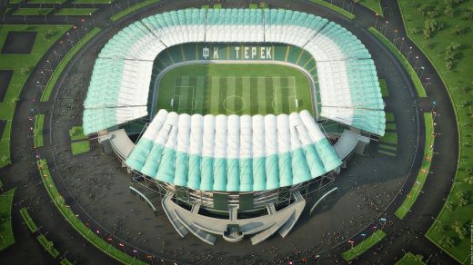 FOTO: Terek are un stadion cum n-o sa vezi in Liga I in urmatorii 10 de ani! Zidane, chemat sa-l inaugureze!_7