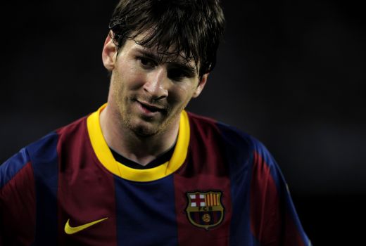 Lionel Messi Almeria Barcelona