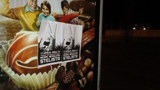 Protest fara precedent! Fanii Stelei au umplut Bucurestiul cu postere anti-Becali! FOTO:_2