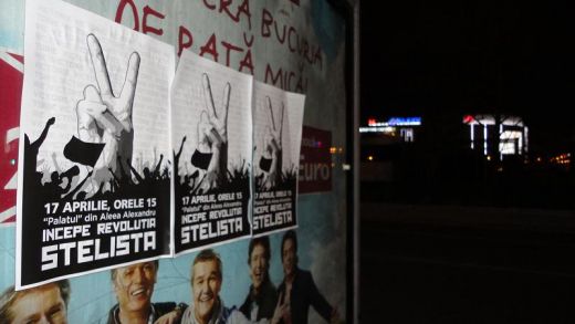 Protest fara precedent! Fanii Stelei au umplut Bucurestiul cu postere anti-Becali! FOTO:_4