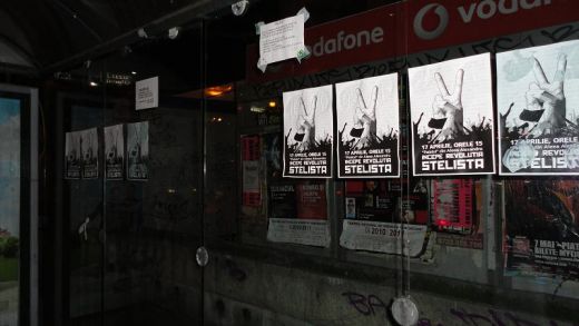 Protest fara precedent! Fanii Stelei au umplut Bucurestiul cu postere anti-Becali! FOTO:_5