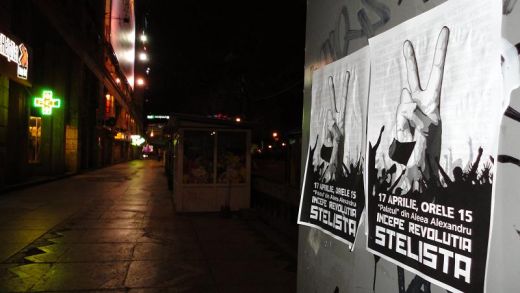 Protest fara precedent! Fanii Stelei au umplut Bucurestiul cu postere anti-Becali! FOTO:_7