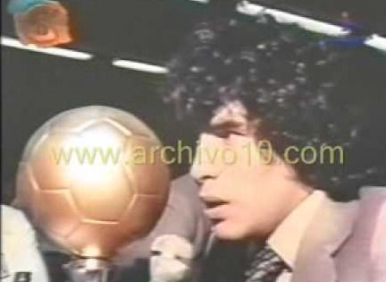 Salvatore Lo Russo Balonul de Aur Diego Armando Maradona