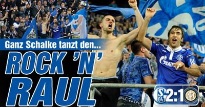 Raul Gonzalez Inter Milano Schalke 04